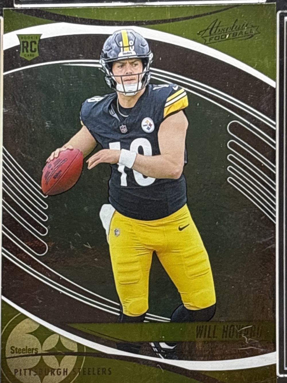 Panini Will Howard Rookie Football Trading Card
